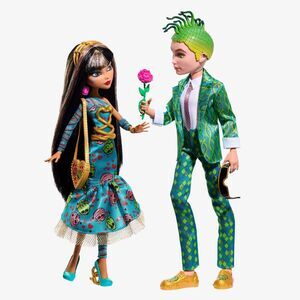 Monster High Cleo and Deuce Howliday Love Edition 2 Pack • Cross-Posted • Firm